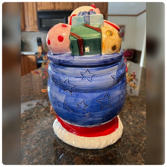 Marshall Field’s, Dayton’s-Vintage Ceramic Santa Cookie Jar-1991 - Picture 3 of 9